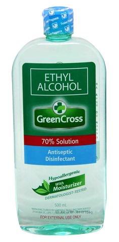 Green Cross Ethyl Alcohol 70% Solution With Moisturizer 250 ml