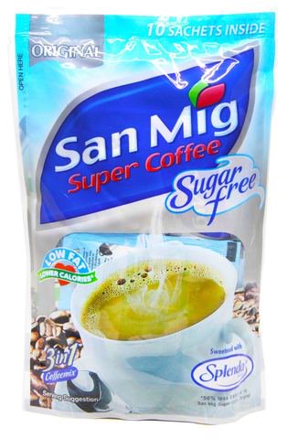 San Mig Coffee Original Sugar Free 1 pack (7 g x 10 pcs)