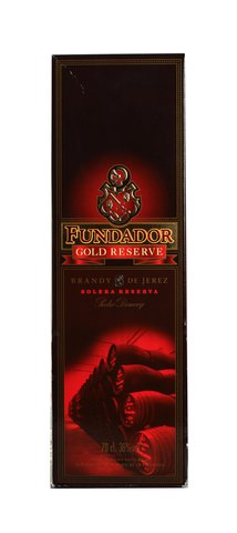 Fundador Gold Reserve Brandy (36%)volume 700 ml