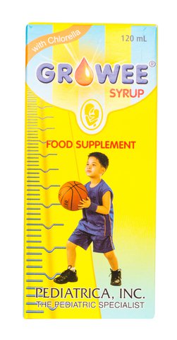 Growee Food Supplement Syrup With Chlorella 120 ml