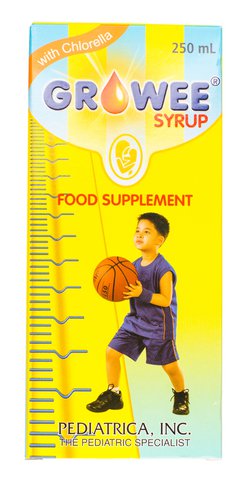 Growee Food Supplement Syrup With Chlorella 250 ml