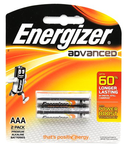 Energizer Titanium Battery X92BP2 AAA 48 2 pcs /pack