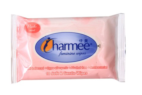 Charmee Feminine Wipes 10 sheets /pack