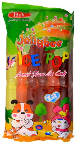 Jellybee Ice Pop Assorted 12 pcs /pack