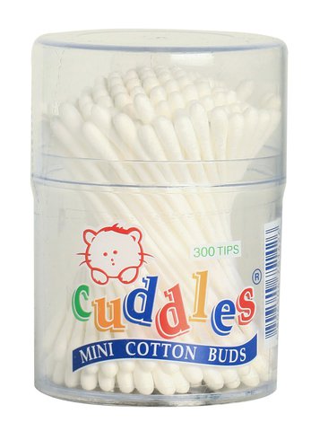 Cuddles Mini Cotton Buds 300 tips /pack