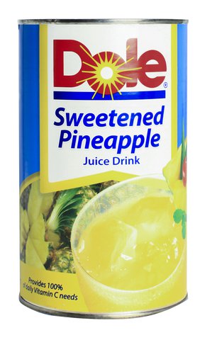 Dole Sweetened Pineapple Juice Drink 1.36 l