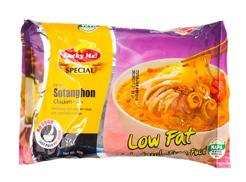 Lucky Me Instant Sotanghon Chicken Flavor - Low Fat 40 g