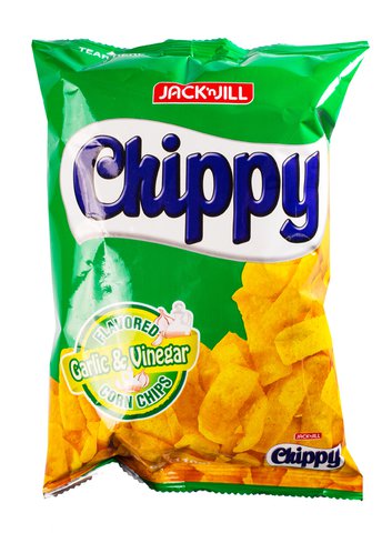 Chippy Garlic &amp; Vinegar Corn Chips 110 g