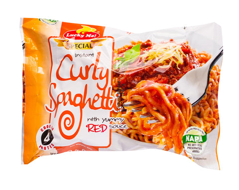 Lucky Me Special Curly Spaghetti 90 g