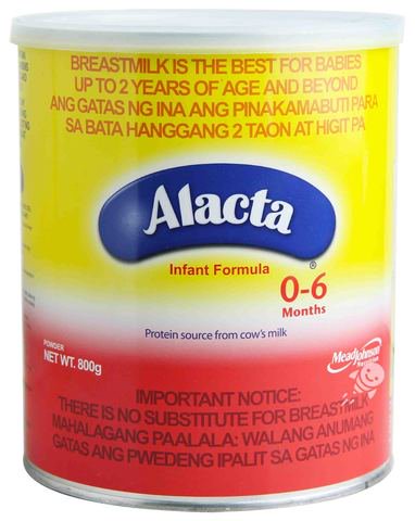 Alacta With Choline Infant Formula (0-6 Months) 800 g
