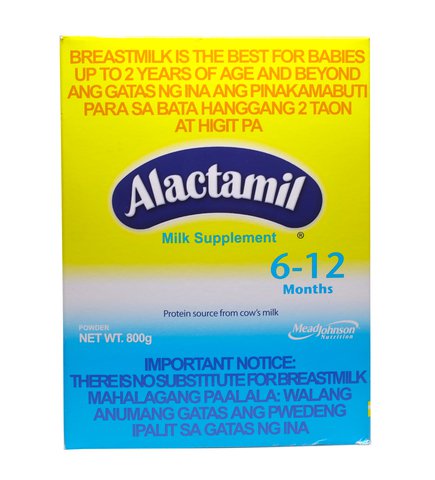 Alactamil With Choline Milk Supplement (6-12 Months) 800 g