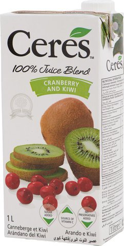 Ceres Fruit Juice Cranberry and Kiwi 1 l