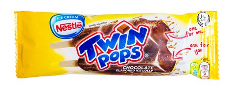 Nestle Twin Pops Chocolate 75 ml