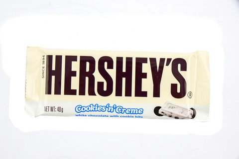 Hershey's Cookies &amp; Cream White Chocolate 40 g