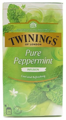 Twinings Pure Peppermint 1 pack (25 sachets x 2g)