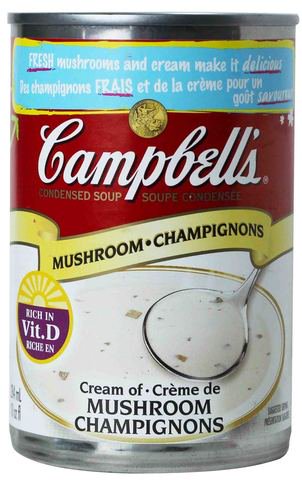 Campbell’s Cream Of Mushroom Condensed Soup 10 oz