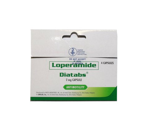 Loperamide Diatabs Refill Capsules - Antimotility 4 pcs /pack
