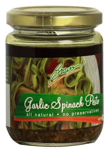 Bravo Garlc Spinach Pesto 180 g
