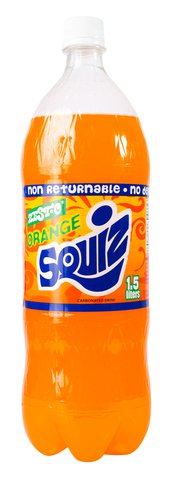 Squiz Orange Carbonated Drink 1.5 l