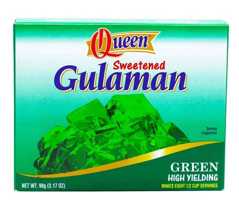 Queen Gulaman Green Unsweetened 90 g