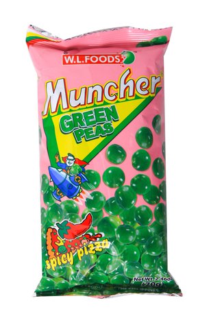 Muncher Green Peas Spicy Pizza 70 g