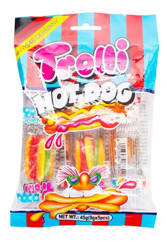 Trolli Mini Hotdog Jelly 45 g