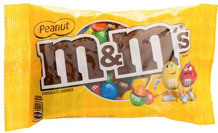 M&amp;M's Peanut Sharebag Chocolate Candies 200 g