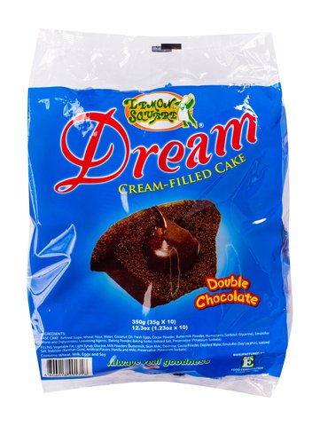 Lemon Square Dream Double Chocolate 35 g (10 pcs)