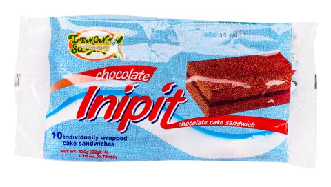 Lemon Square Inipit Chocolate 220 g /pack