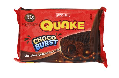 Quake Bars Choco (10 packs) 38 g