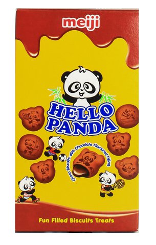 Hello Panda Double Choco Biscuits 1 box