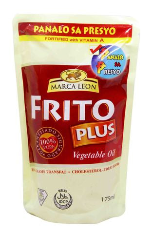 Marca Leon Frito Plus Vegetable Oil Sup 175 ml