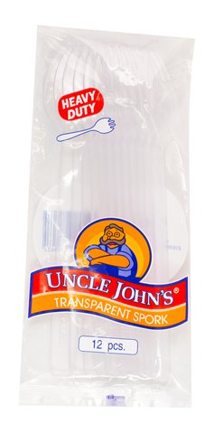Uncle John's Bending Straw White 100 pcs /pack