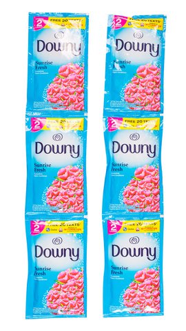 Downy Sunrise Fresh Fabric Conditioner 43 ml (6 pcs)