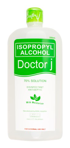 Dr J Alcohol Isopropyl 70% 500 ml