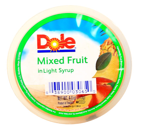 Dole Mixed Fruit Lite in Syrup 113 g