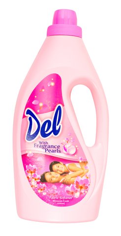 Del With Fragrance Pearls Fabric Softener Pink 1 l