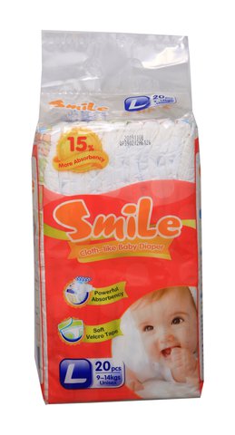Smile Baby Diapers Big Pack Large 20 pcs /pack