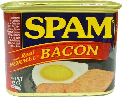 Spam Luncheon Meat Bacon 340 g