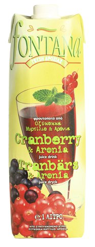 Fontana Cranberry & Aronia 1 l