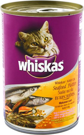 WHISKAS Seafood Platter Cat Food 400 g