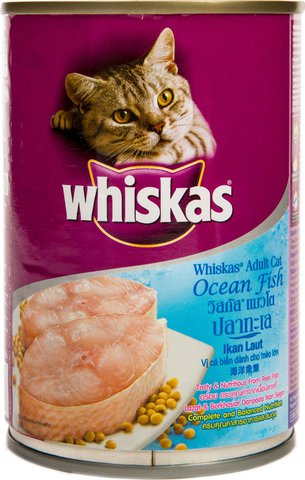 WHISKAS Oceanfish Cat Food 400 g