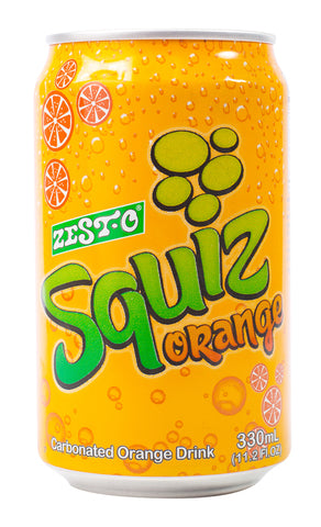 Squiz Carbonated Orange Drink 330 ml
