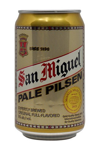 San Miguel Beer Pale Pilsen Can 330 ml