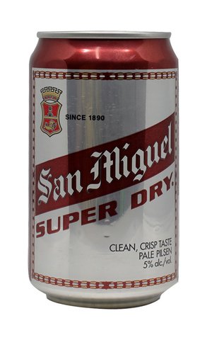 San Miguel Beer Super Dry Can 330 ml