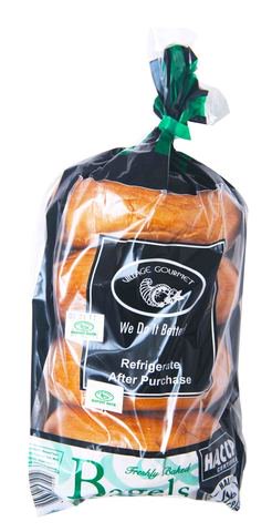 Village Gourmet Plain Bagels 360 g