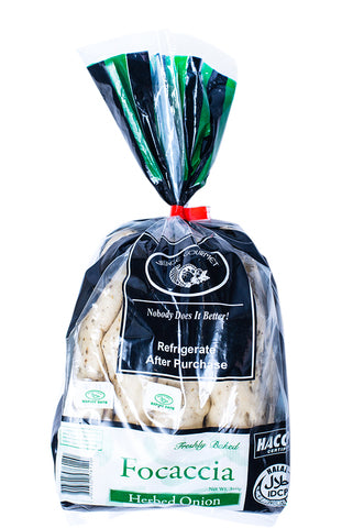 Village Gourmet Foccacia Herbed Onion 360 g