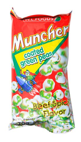 Muncher Coated Green Peas 70 g