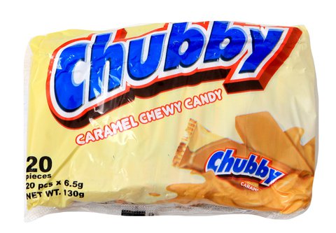 Chubby Caramel Chewy Candy 130 g