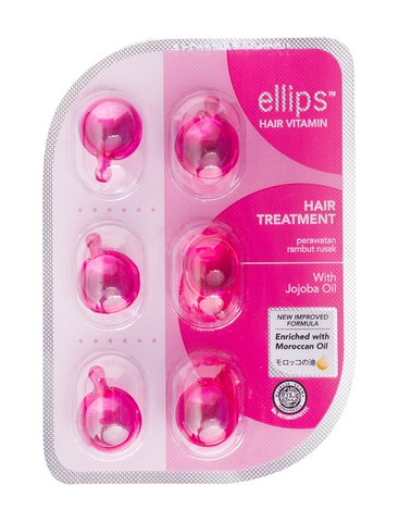 Ellips Hair Vitamin - Hair Treatment With Jojoba Oil 1 pack (6 pcs x 1 ml)